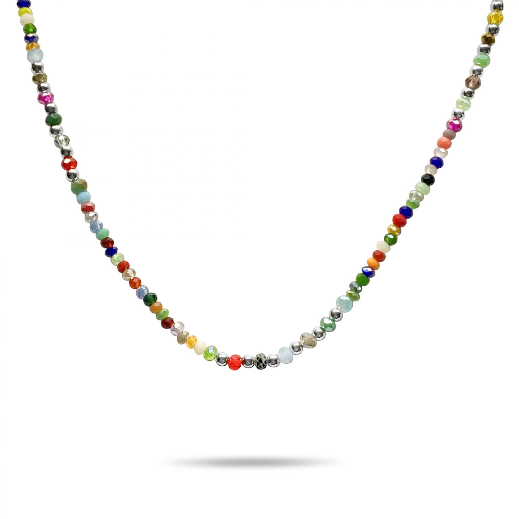 Necklace with beads