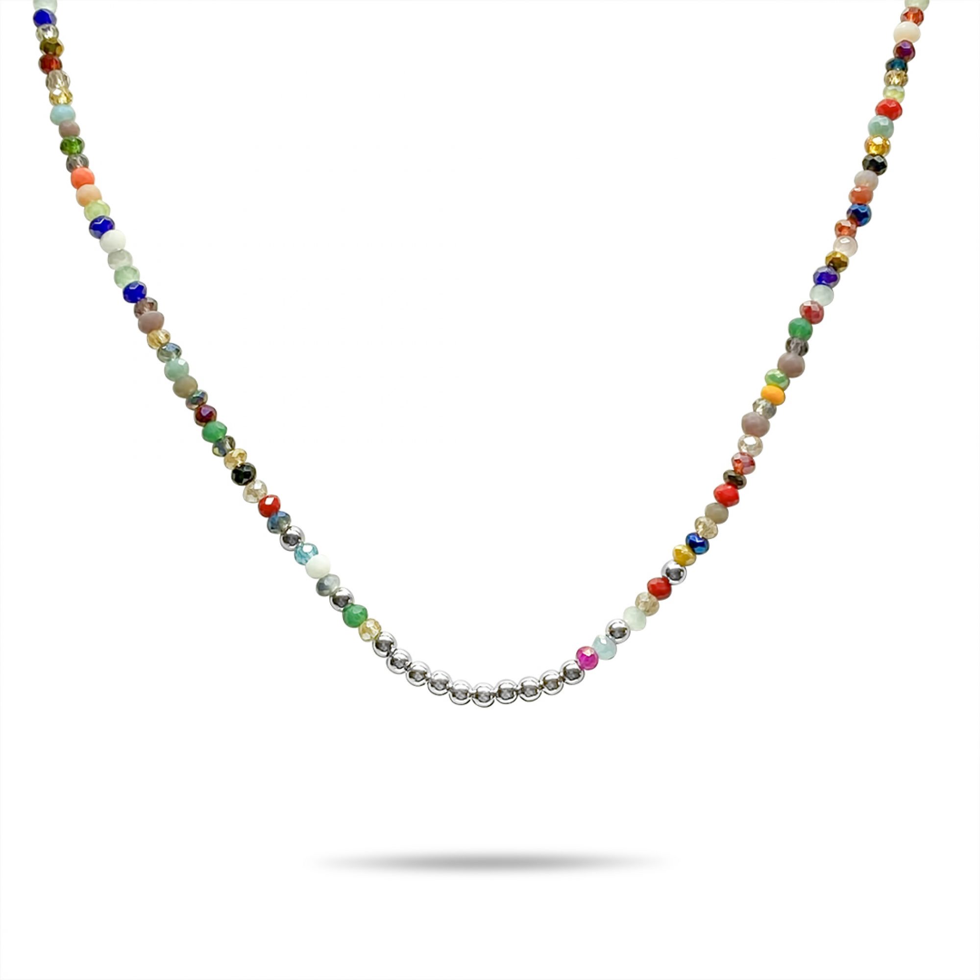 Necklace with beads