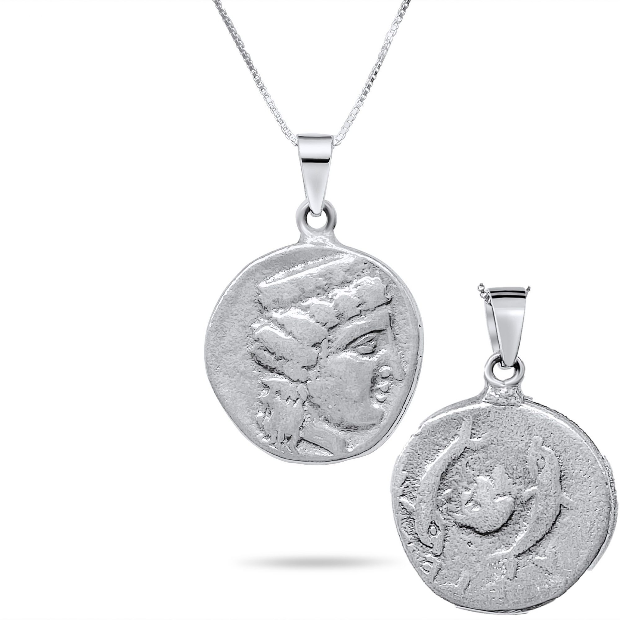 Corinthian coin necklace