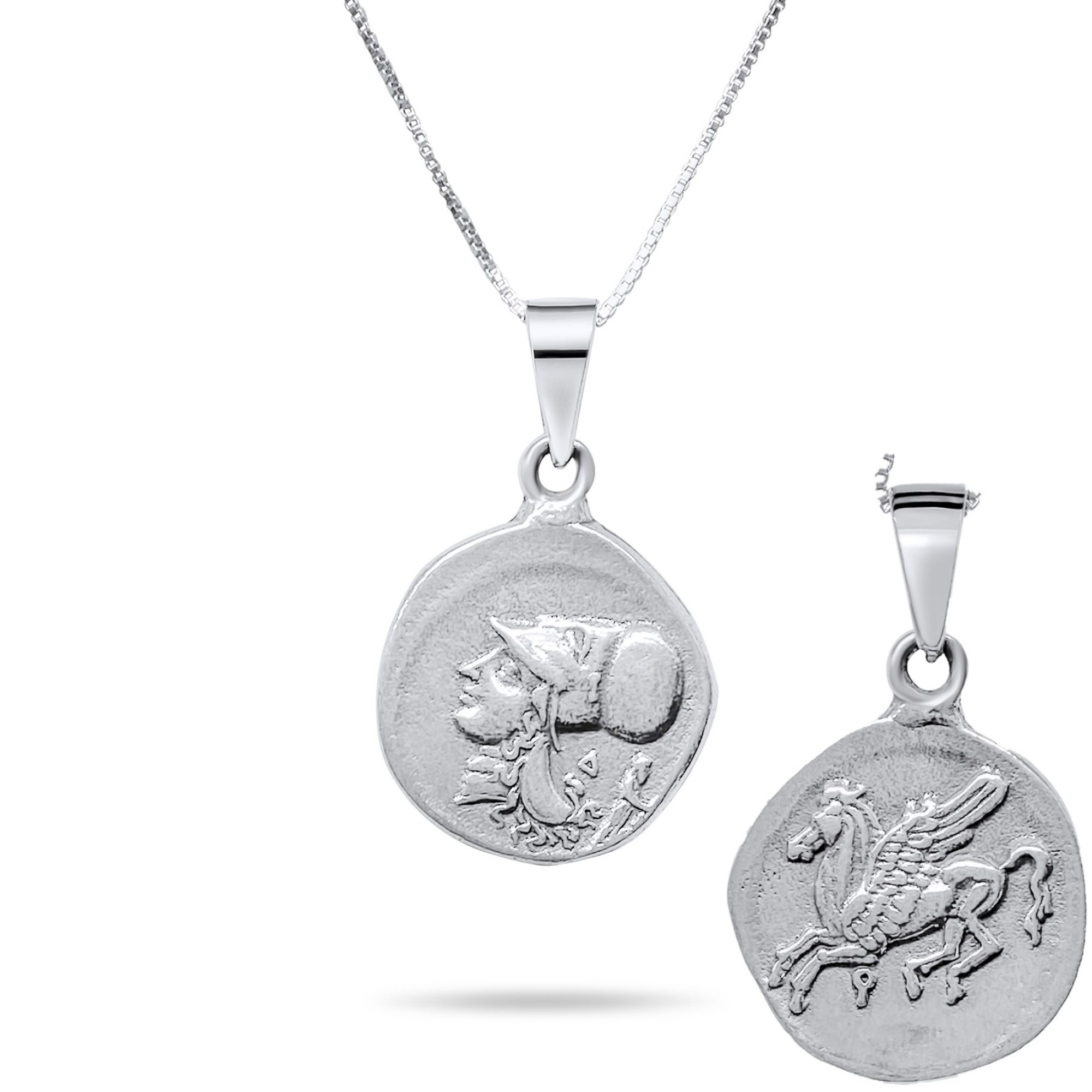 Corinthian coin necklace