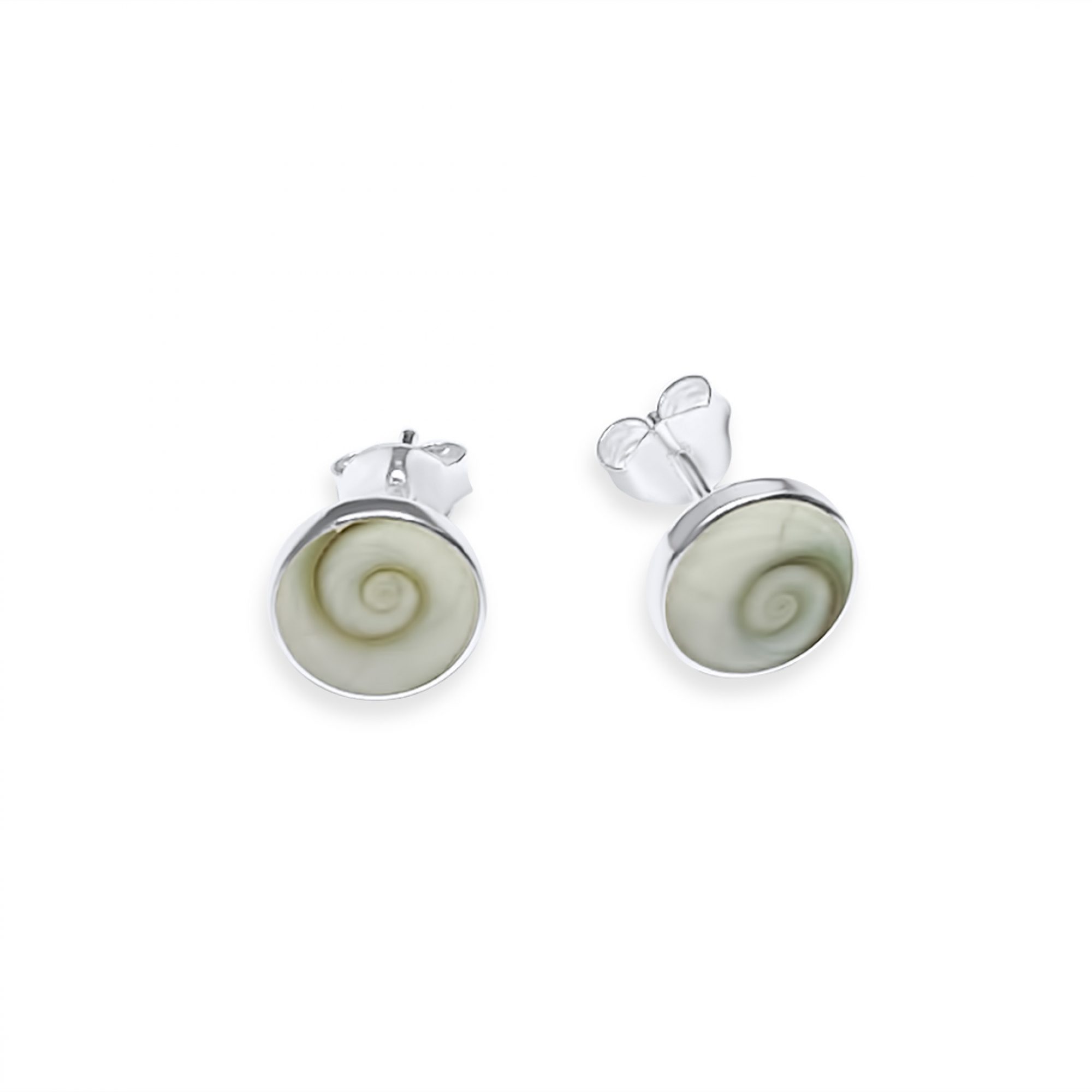 Eye of the sea stud earrings