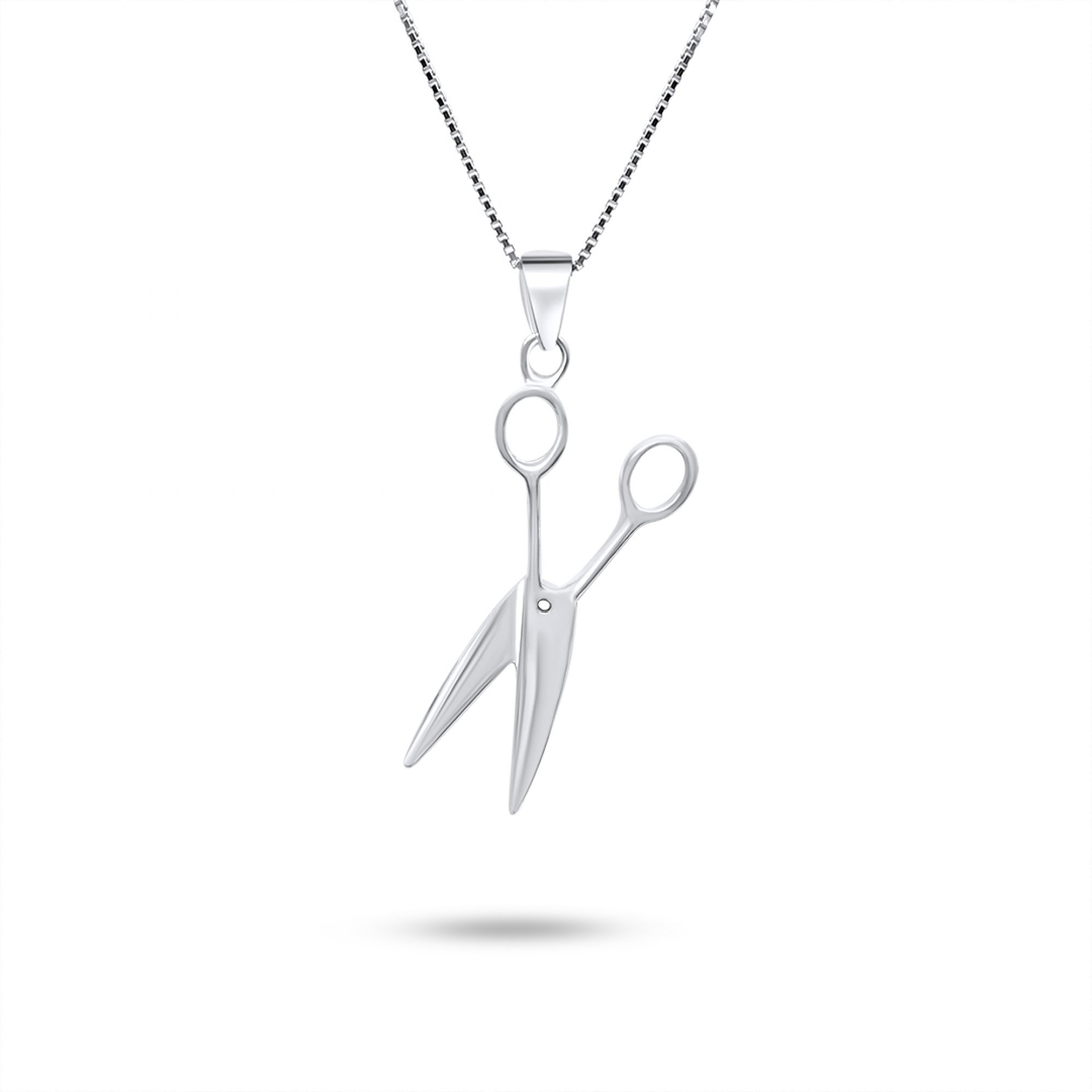 Scissors necklace