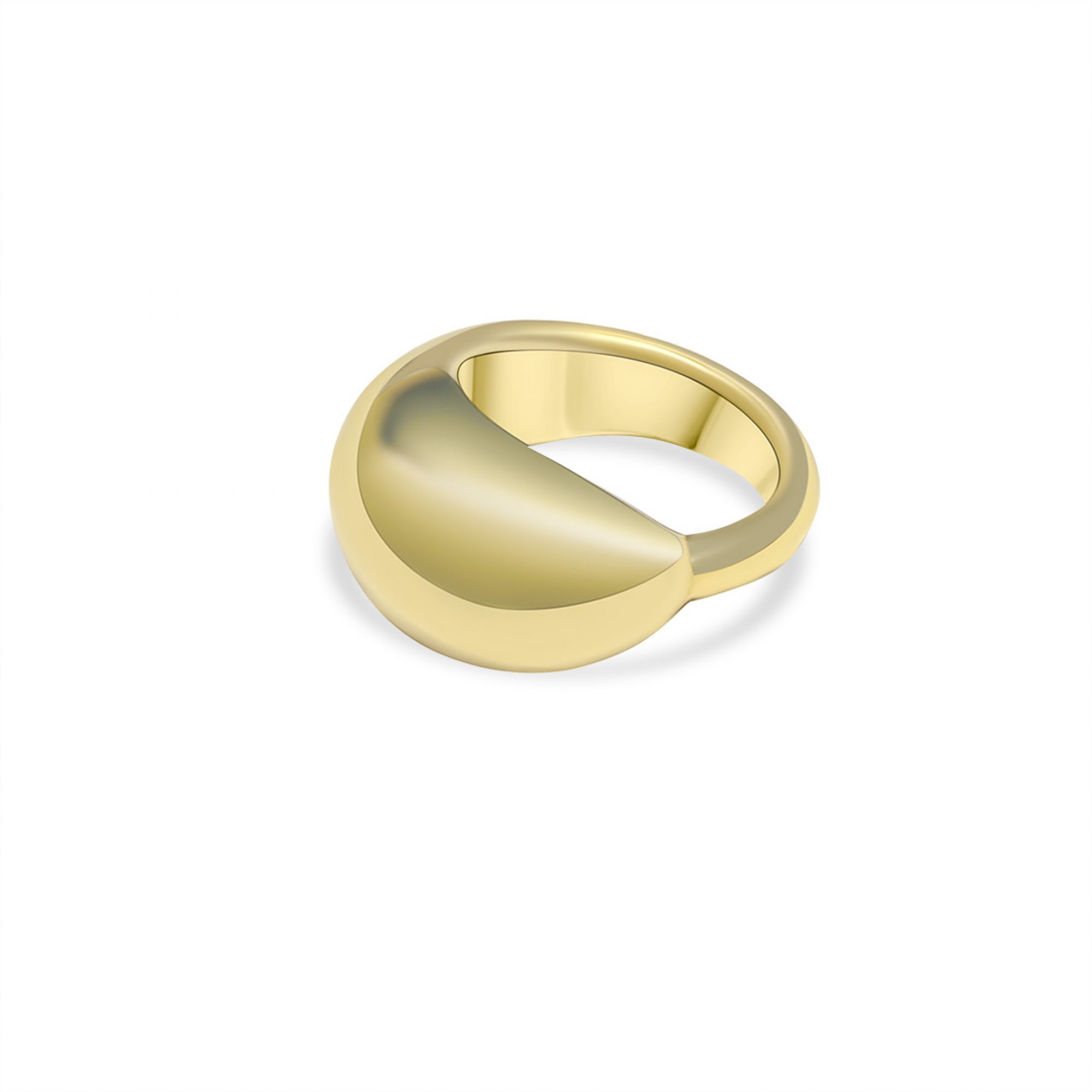 Gold plated ring