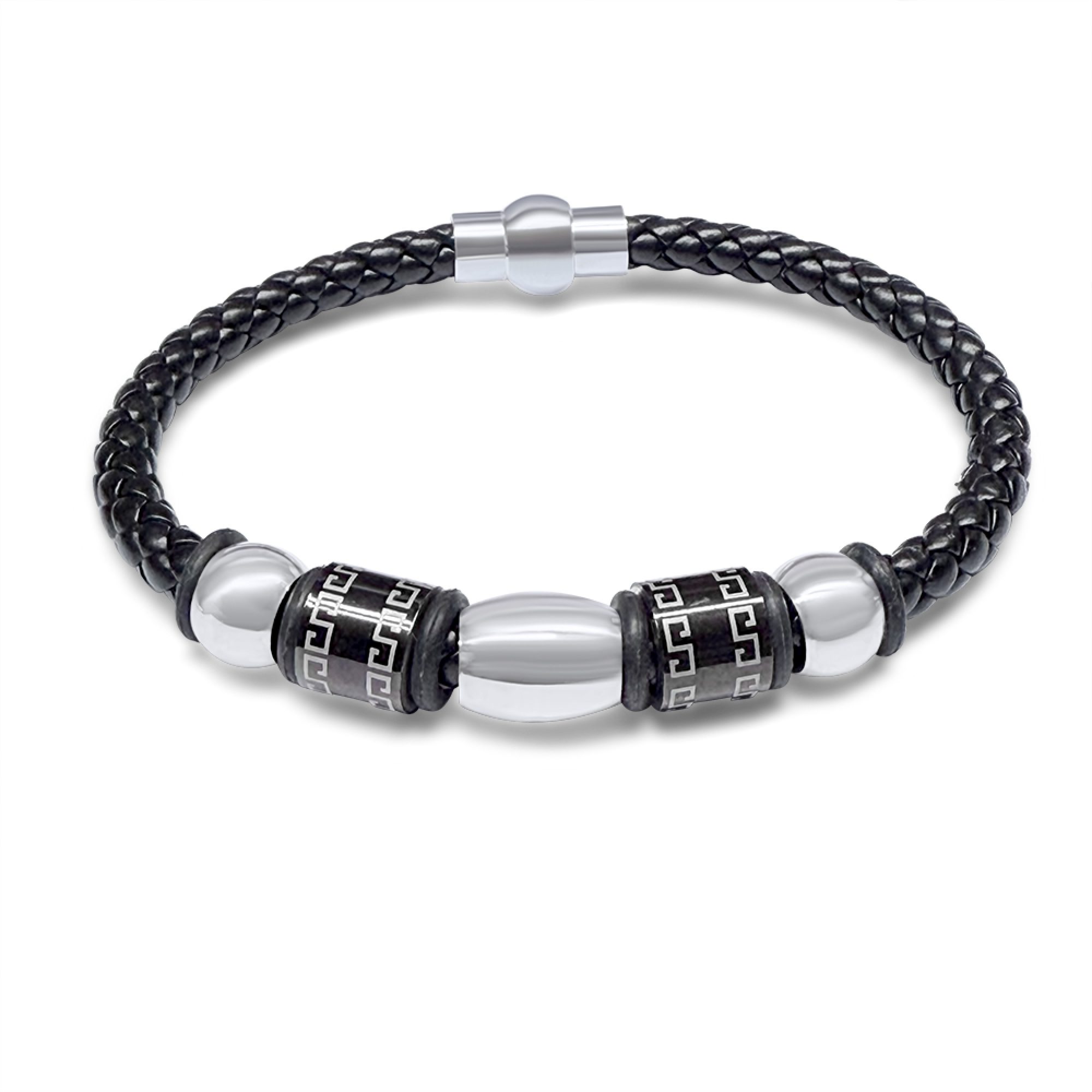 Steel-Caucho bracelet