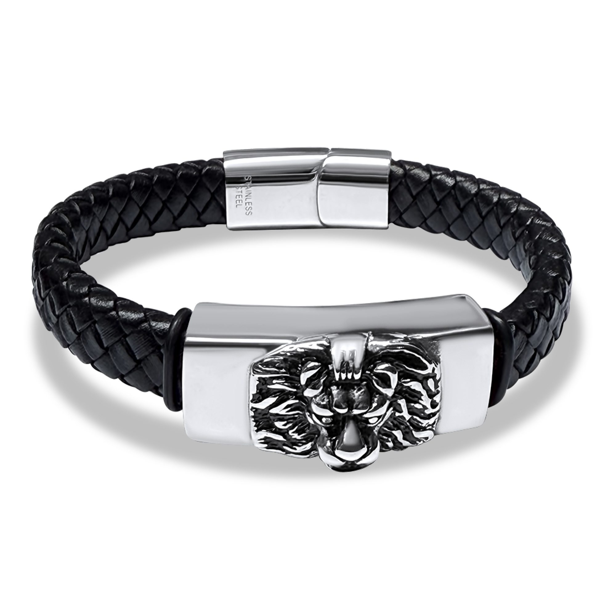 Steel-Caucho bracelet