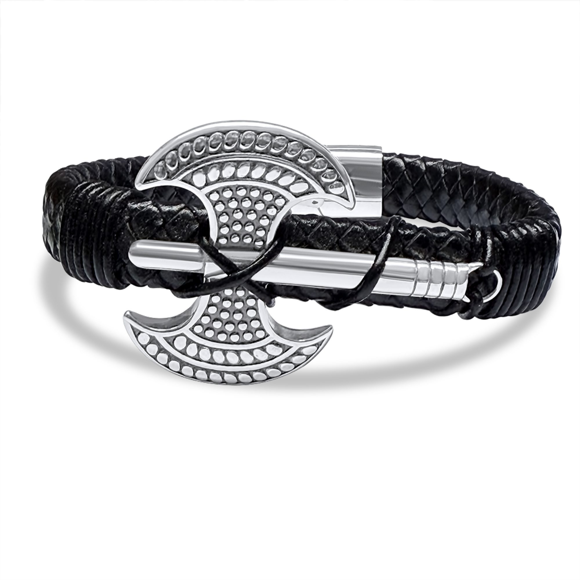 Steel-Caucho bracelet