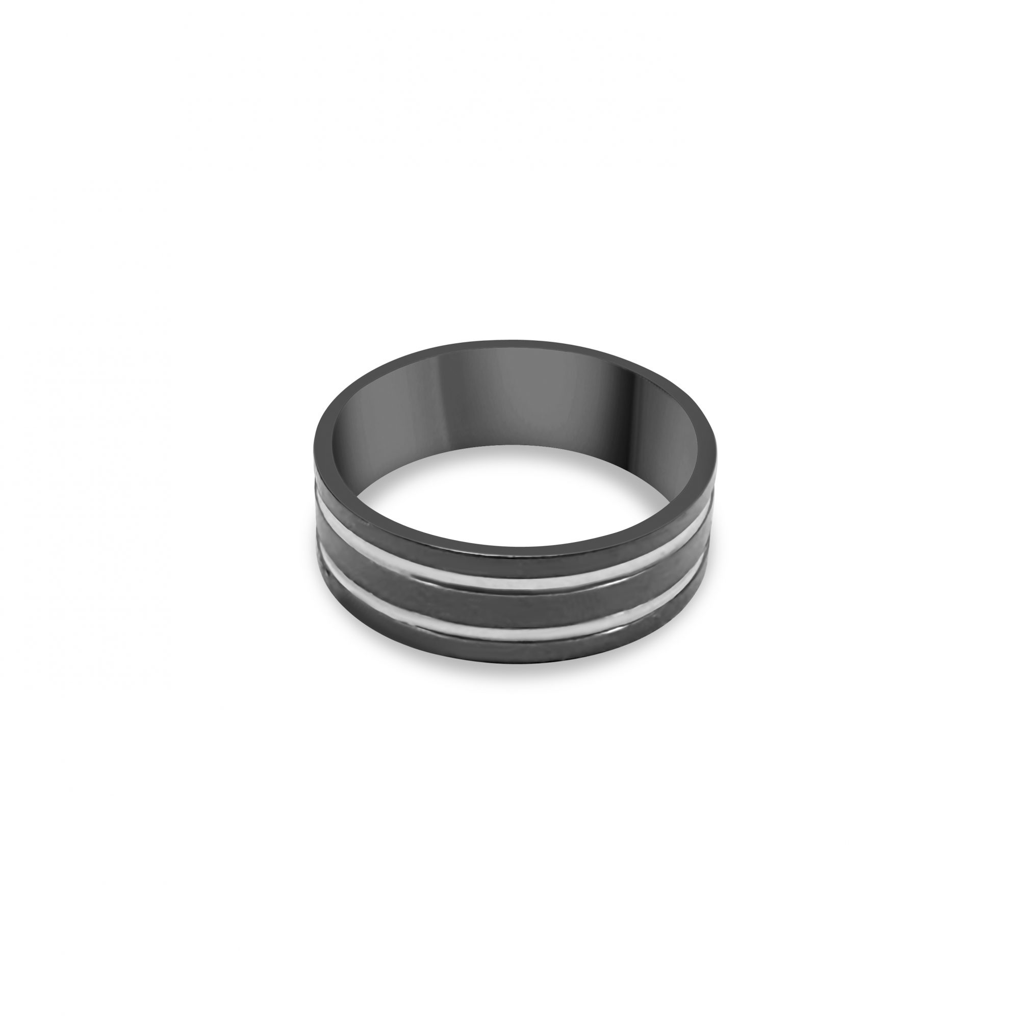 Steel ring with segments