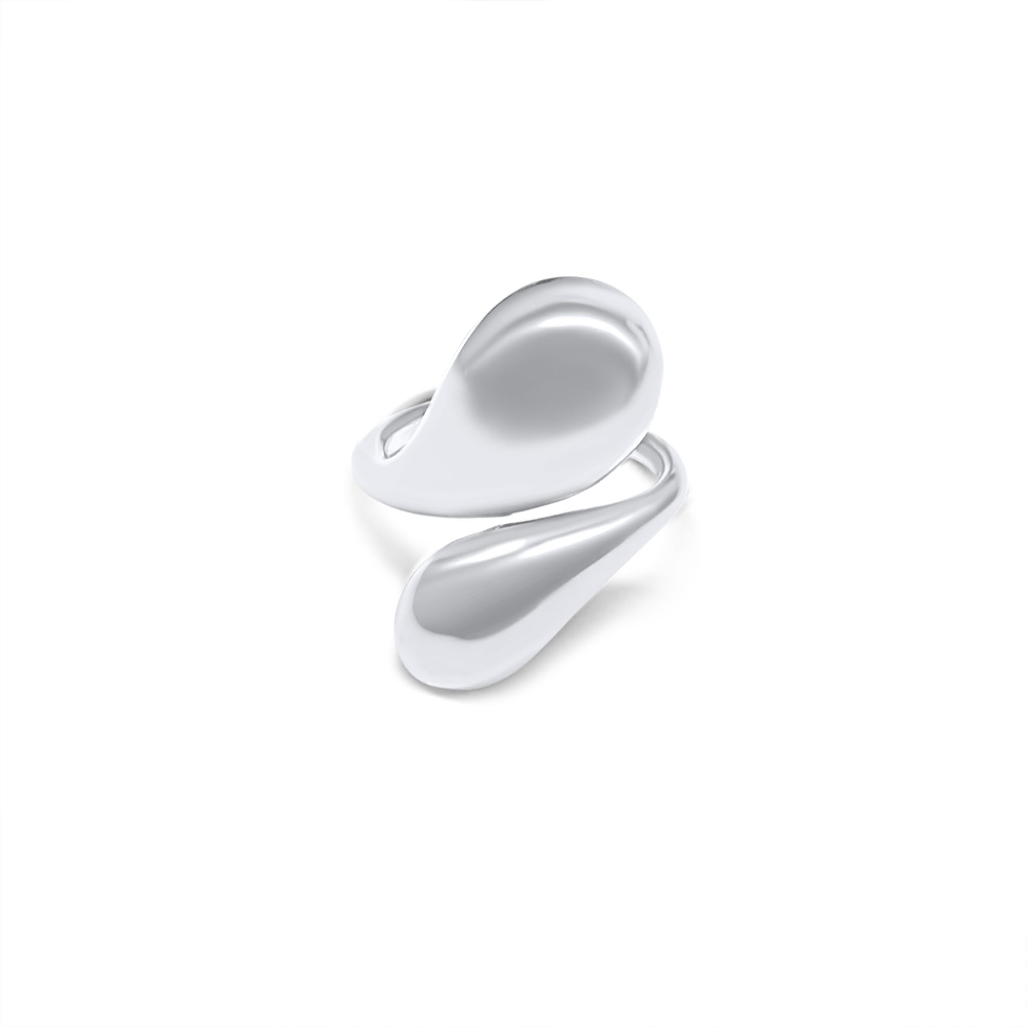 Stainless steel polished ring