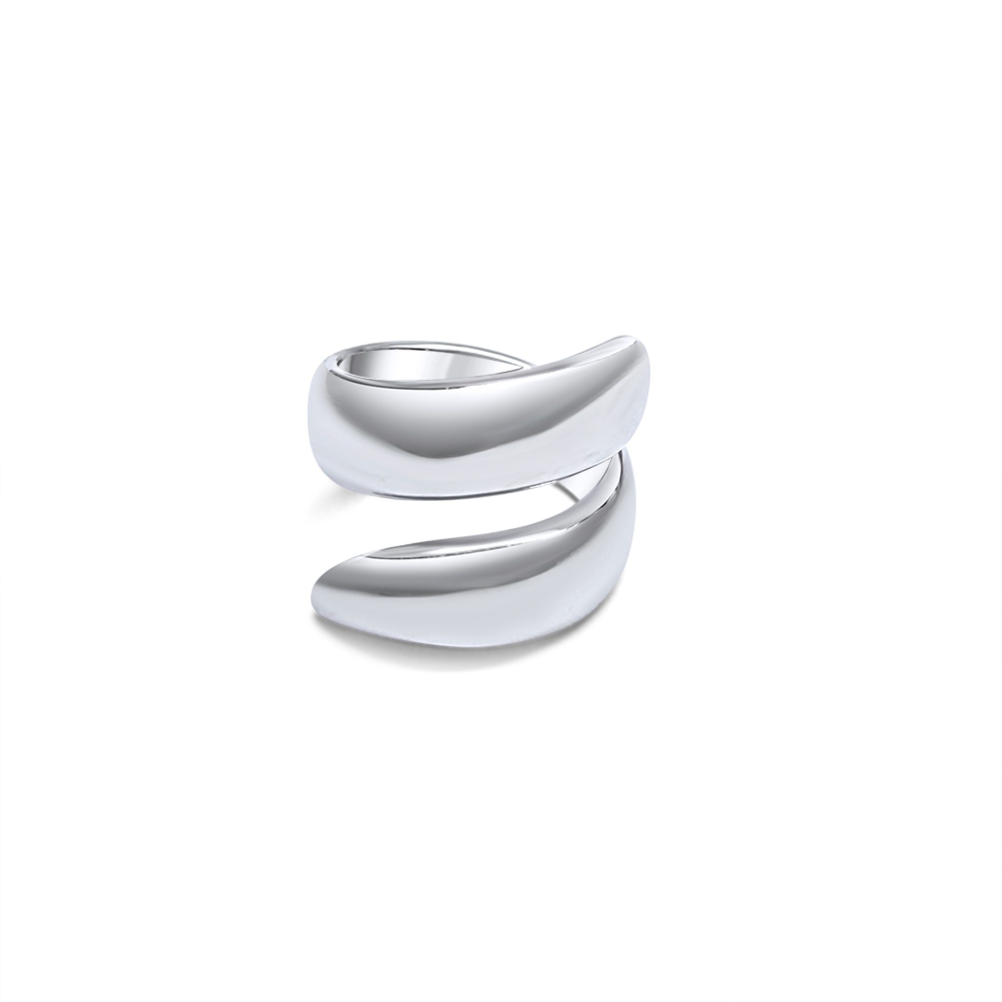 Stainless steel polished ring