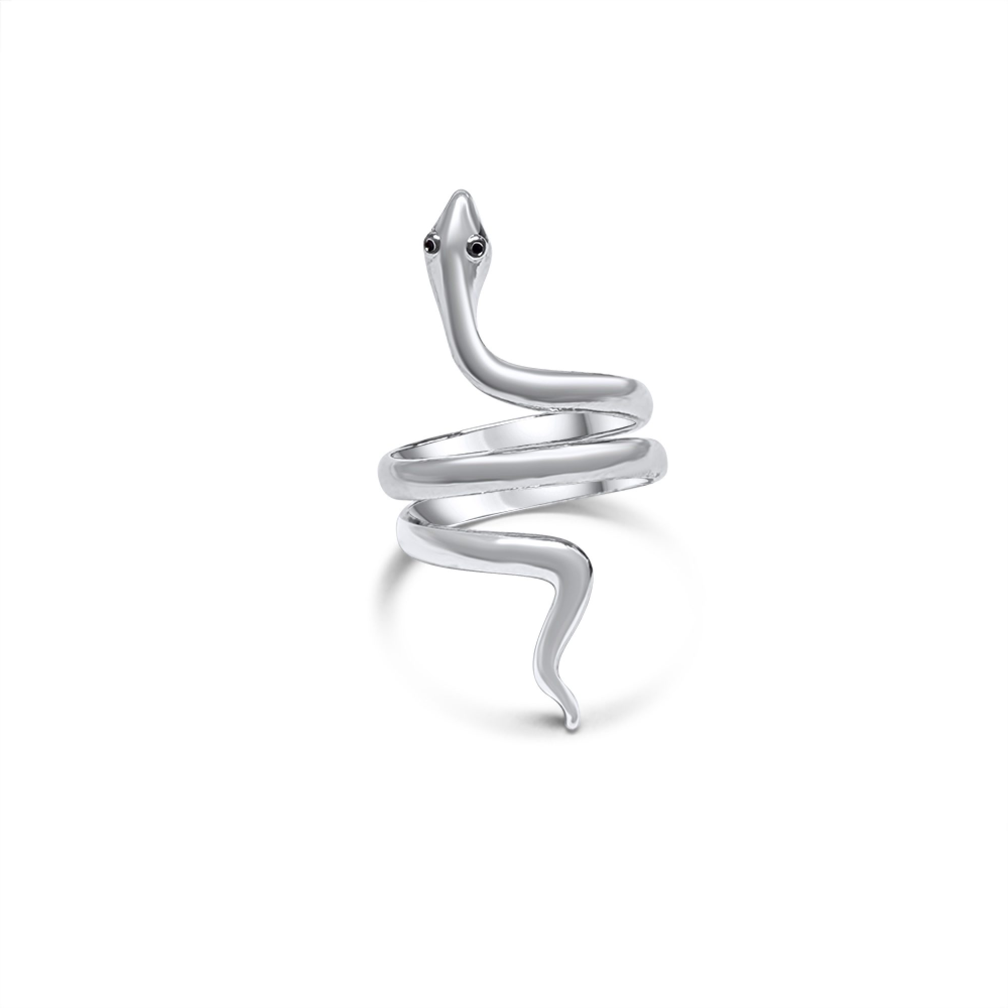 Stainless steel snake ring