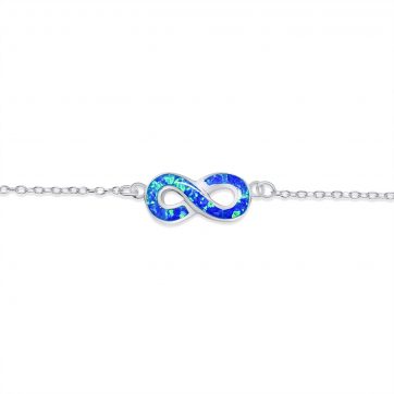 petsios Infinity bracelet with opal stones