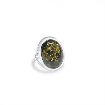 petsios Ring with amber