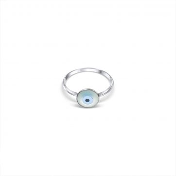 petsios Eye ring with mother of pearl