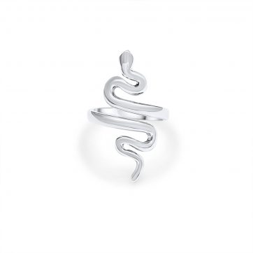 petsios Silver snake ring