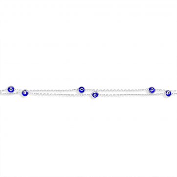 petsios Double chain eye bracelet